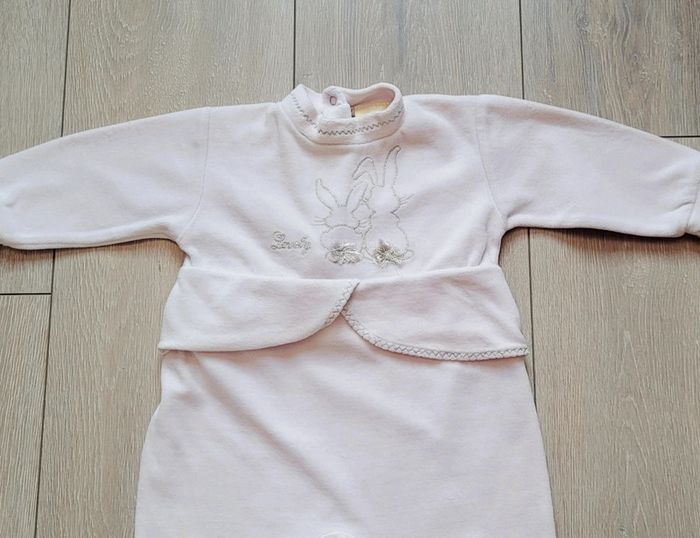 Pyjama rose clair. Fille 6 mois. Marque Kimbaloo - photo numéro 2