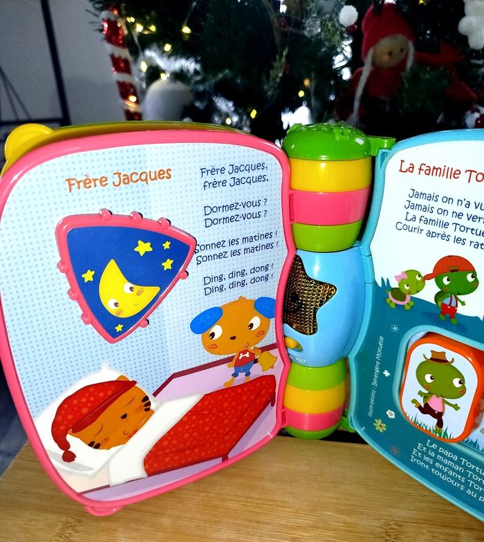 🎄 VTech Livre Interactif Do Ré Mi Super livre enchanté Bleu - photo numéro 6