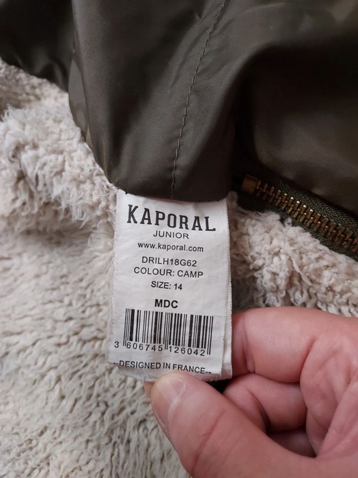 Parka capuche amovible fille 14 ans - photo numéro 4