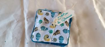 Lot de 5 lingettes lavables