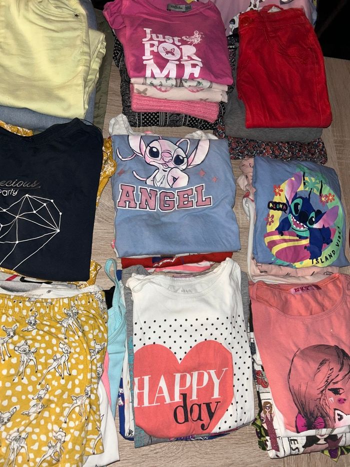 Gros lot de 50 vêtements fille - photo numéro 3