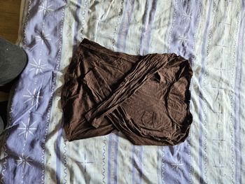 T-shirt marron kiabi