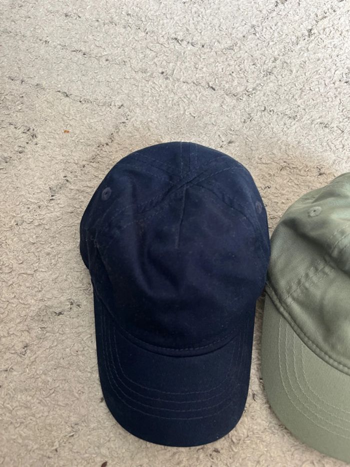 Lot de deux casquettes bébé - photo numéro 2