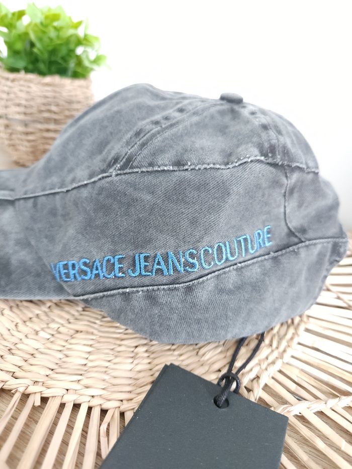 Casquette de Baseball Gris Vintage Versace Jeans Couture - photo numéro 2