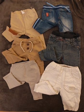 Lot 6 pantalons 3 mois