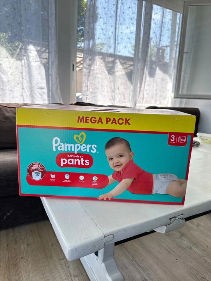 Méga pack 104 couche