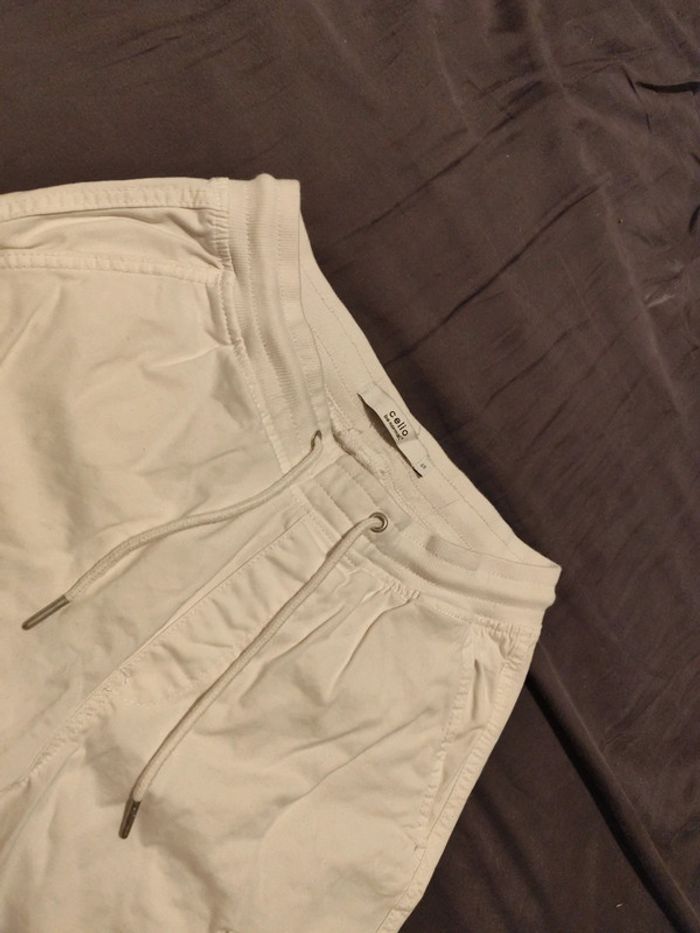 Short blanc Celio taille S - photo numéro 4