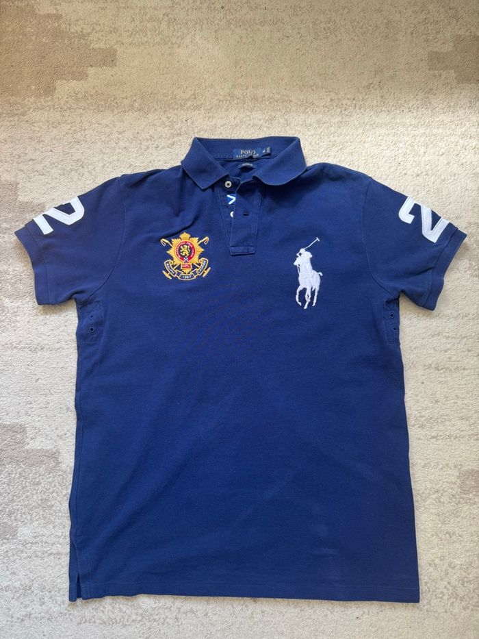 Polo Ralph Lauren -bleu -taille M -Neuf sans étiquette - photo numéro 1