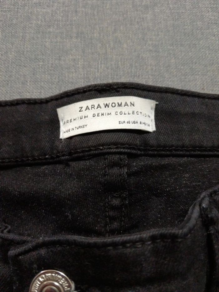 C62 jeans noir Zara 40 - photo numéro 3