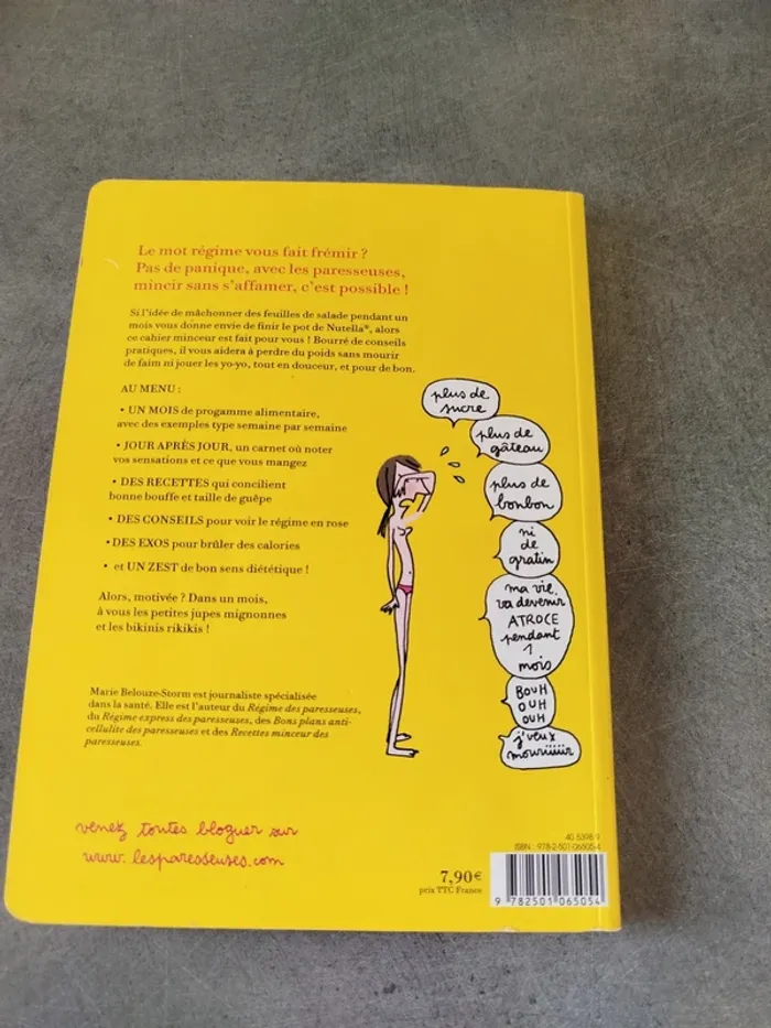 Le cahier minceur des paresseuses - photo numéro 2