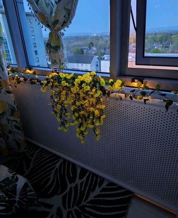 Lot de 4 appliques solaires décoratives