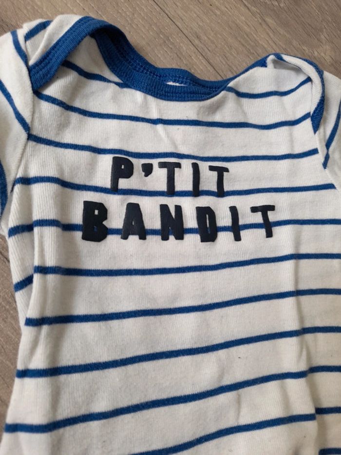 Lot de 2 body combishort 9 mois - photo numéro 3