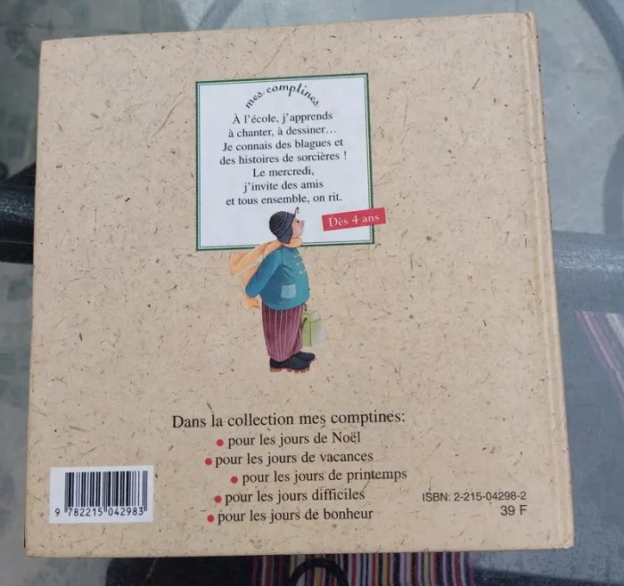 Mes comptines pour les jours d'école - photo numéro 2