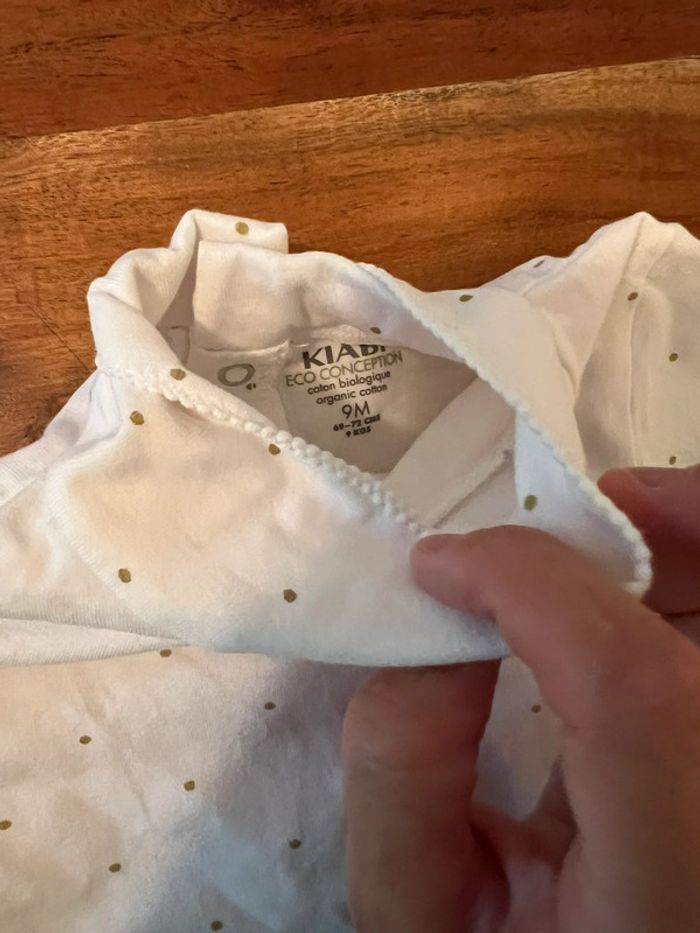 TEE shirt manche longue fille 9 mois kiabi - photo numéro 6