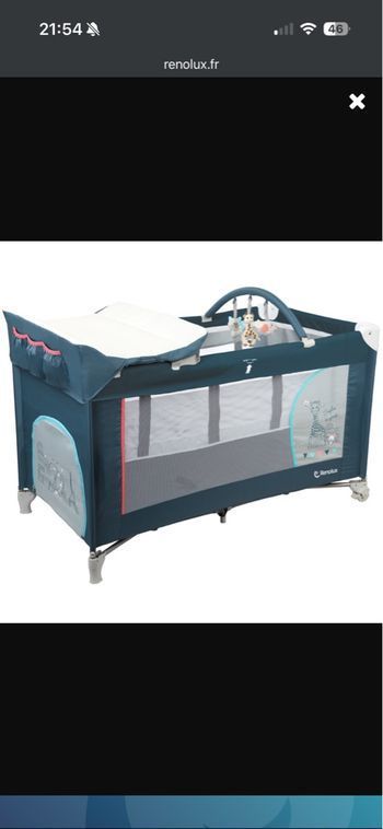 Lit parapluie Sophie La Girafe