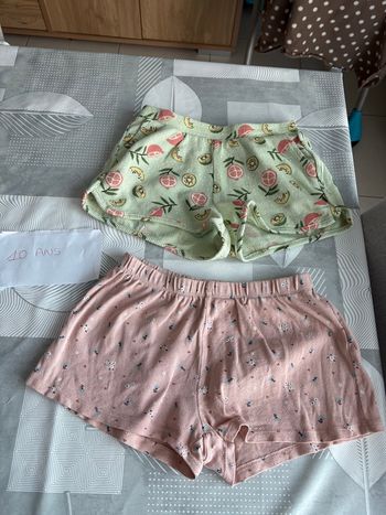 Lot de short