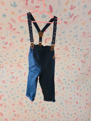 Pantalon épais avec bretelles