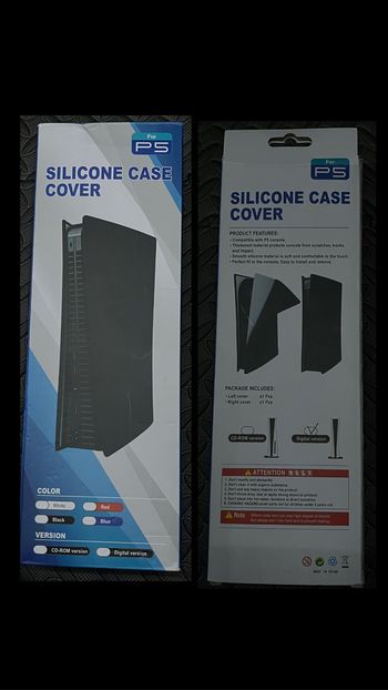 Protection en silicone PS5 (sans disque)