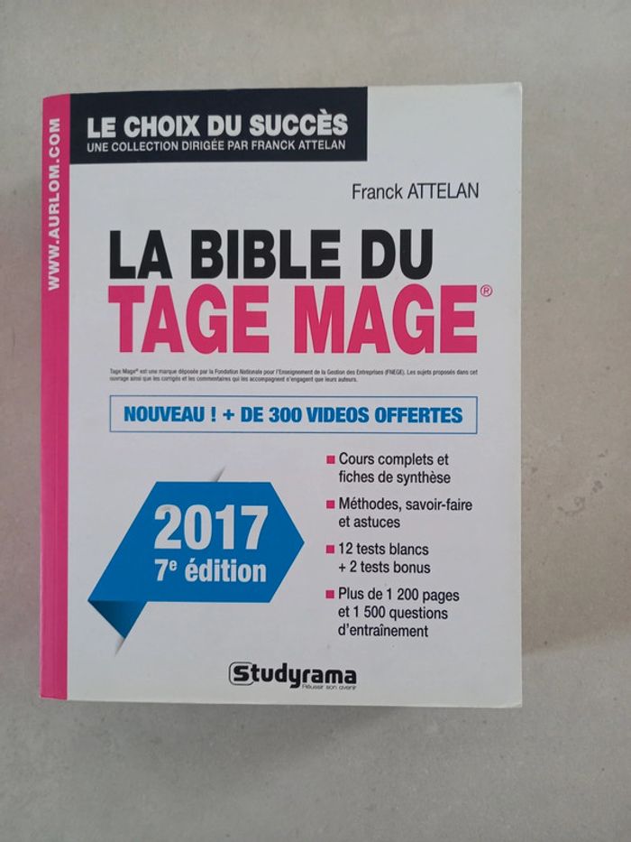 La Bible du Tage Mage