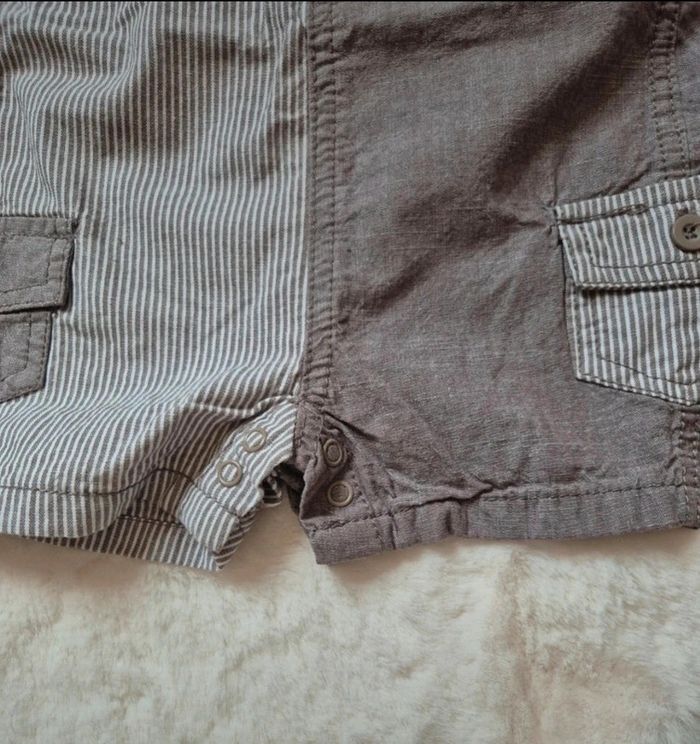 Salopette short garçon 12 mois - photo numéro 5