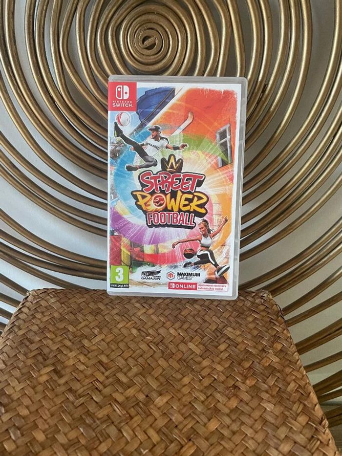 Jeu Switch Street power Football