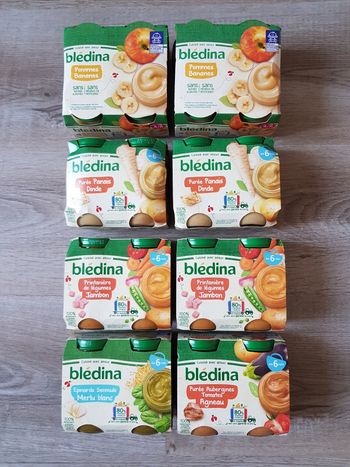 Repas bébé 4/6 mois