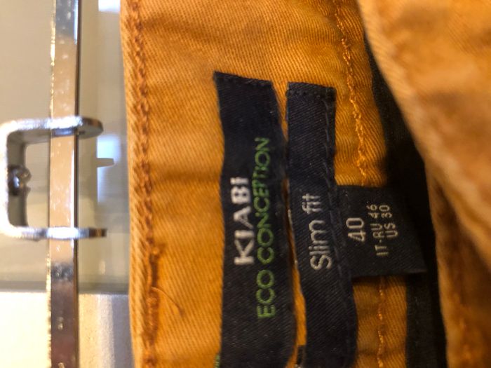 pantalon moutarde - photo numéro 4