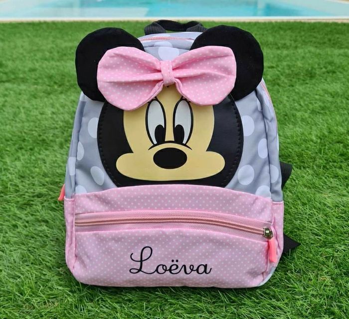 Sac maternelle personnalisé minnie