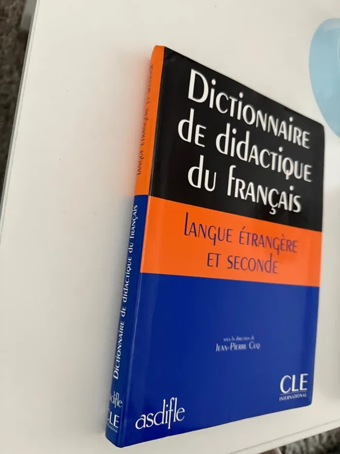 Livre, dictionnaire de didactique du français - photo numéro 2