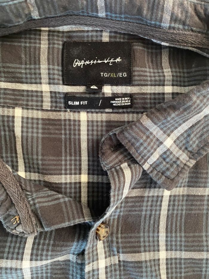 Chemise carreaux Quiksilver XL slim fit - photo numéro 3