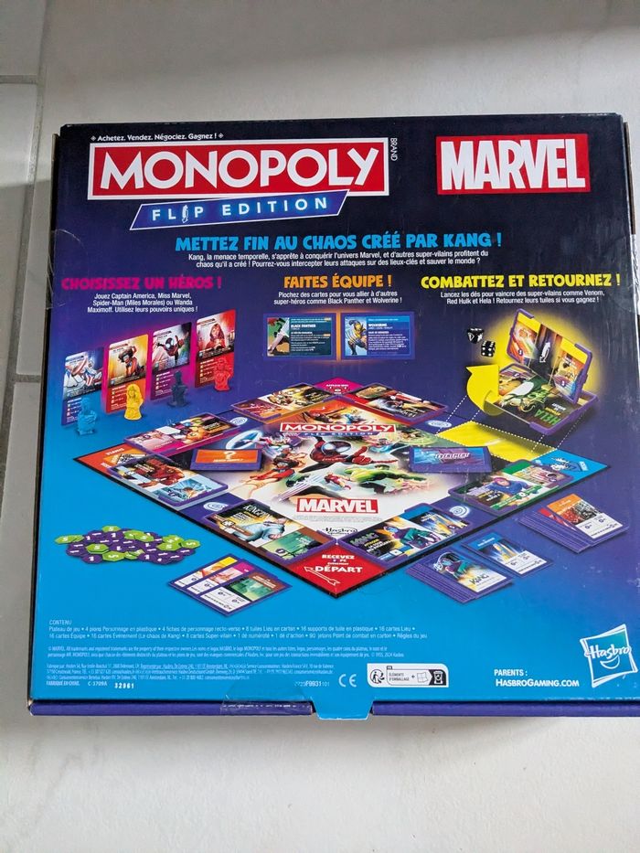 Monopoly Marvel neuf - photo numéro 2