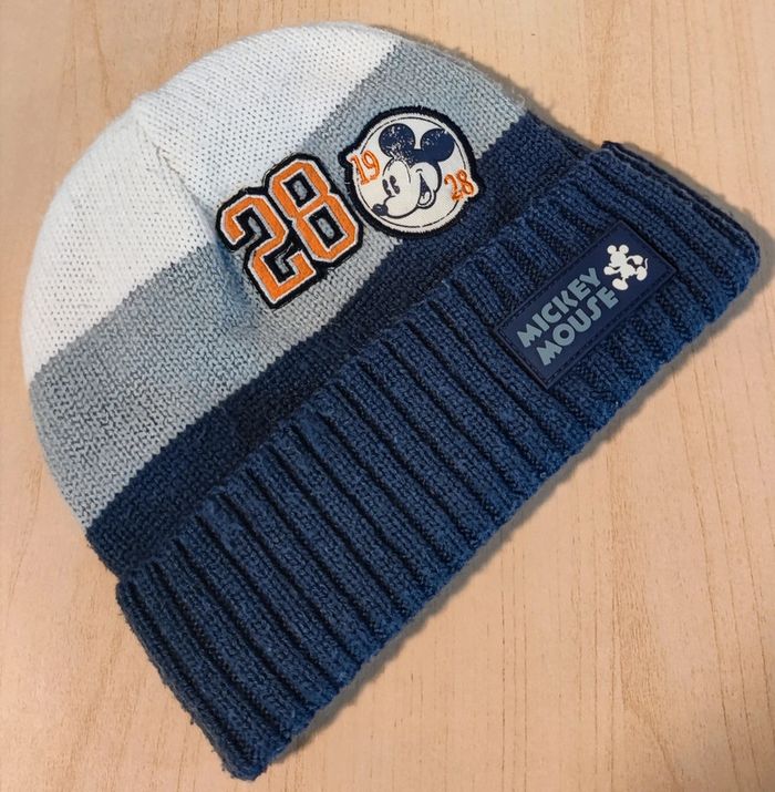 Bonnet doublé polaire Mickey 🌈 Disney 🧸 24 mois 👶