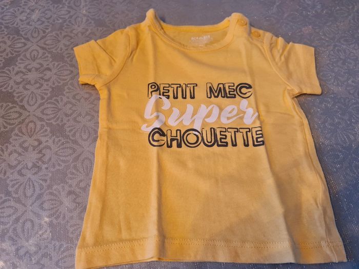 Lot de 3 tee-shirts C&A et kiabi 3 mois - photo numéro 4