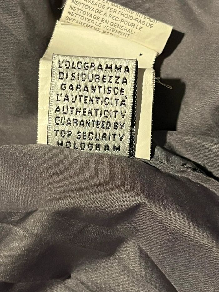 Veste coupe vent imperméable homme Dolce & Gabbana M 38 noir capuche - photo numéro 13
