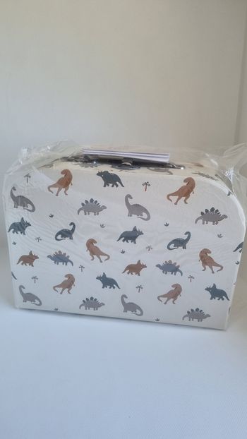 Lot de 2 valisettes dinosaures Jollein neuf