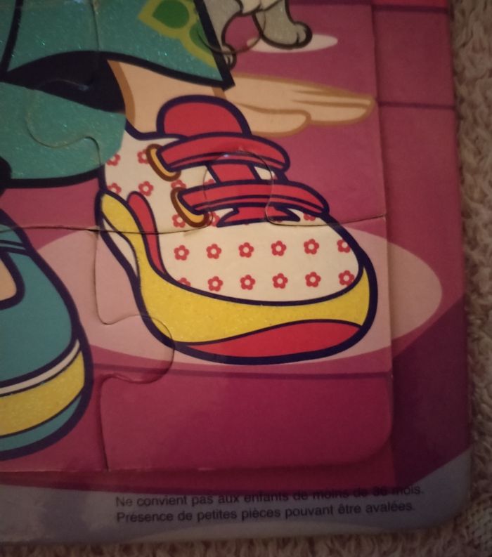 Puzzle "Polly Pocket" 24 pièces en très bon état - photo numéro 5