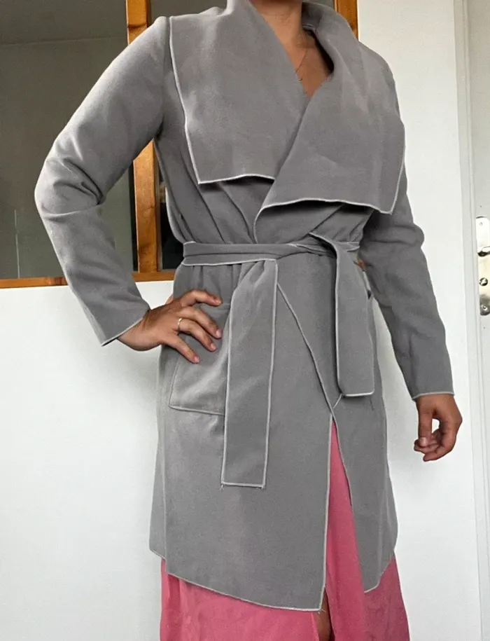 Manteau gris