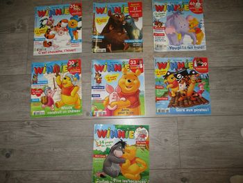 lot de 7 livres Winnie de 3 à 6 ans