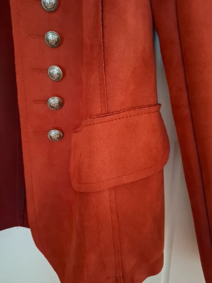 Veste terracotta - S - Neuve - photo numéro 4