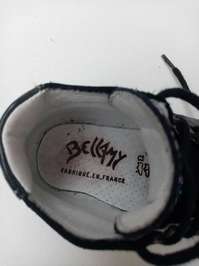 Chaussure/bottine noir /multicolore, T22, Bellamy - photo numéro 7