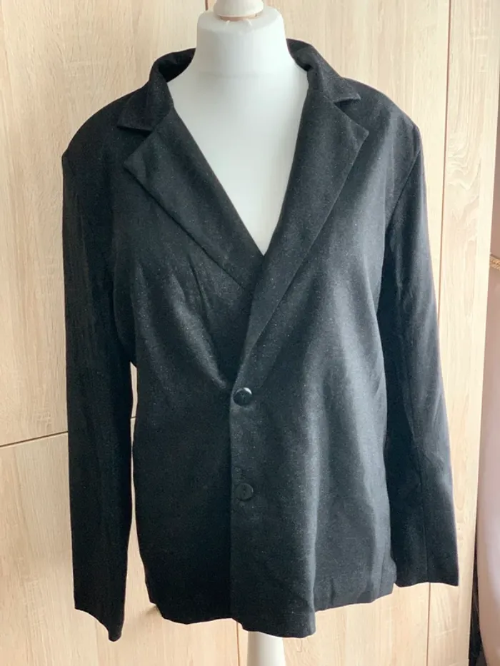 blazer, pantalon et soutien-gorge XL noir pailleté - photo numéro 2