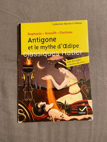 Livre Antigone et le mythe d’Œdipe