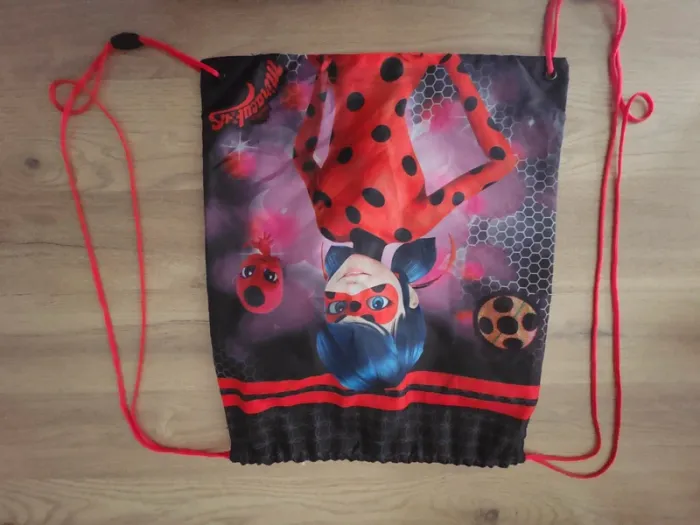 Sac a cordon enfant Miraculous Ladybug - photo numéro 2