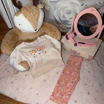 Joli pyjama à fleurs - T18mois - Gémo 