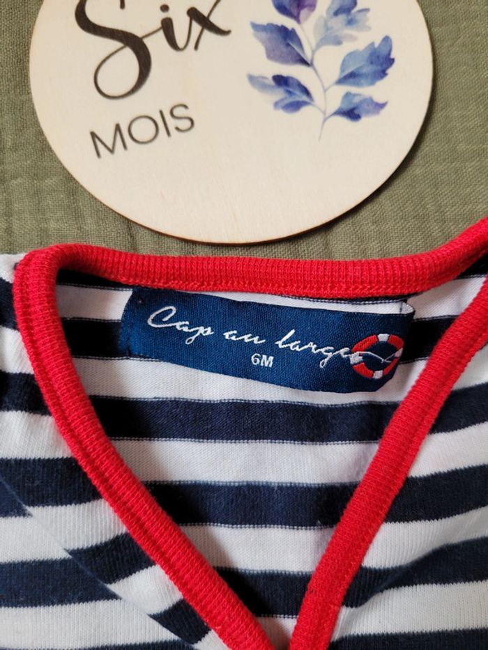 Robe marinière 6 mois - photo numéro 2