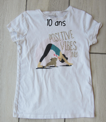 Tee shirt 10 ans