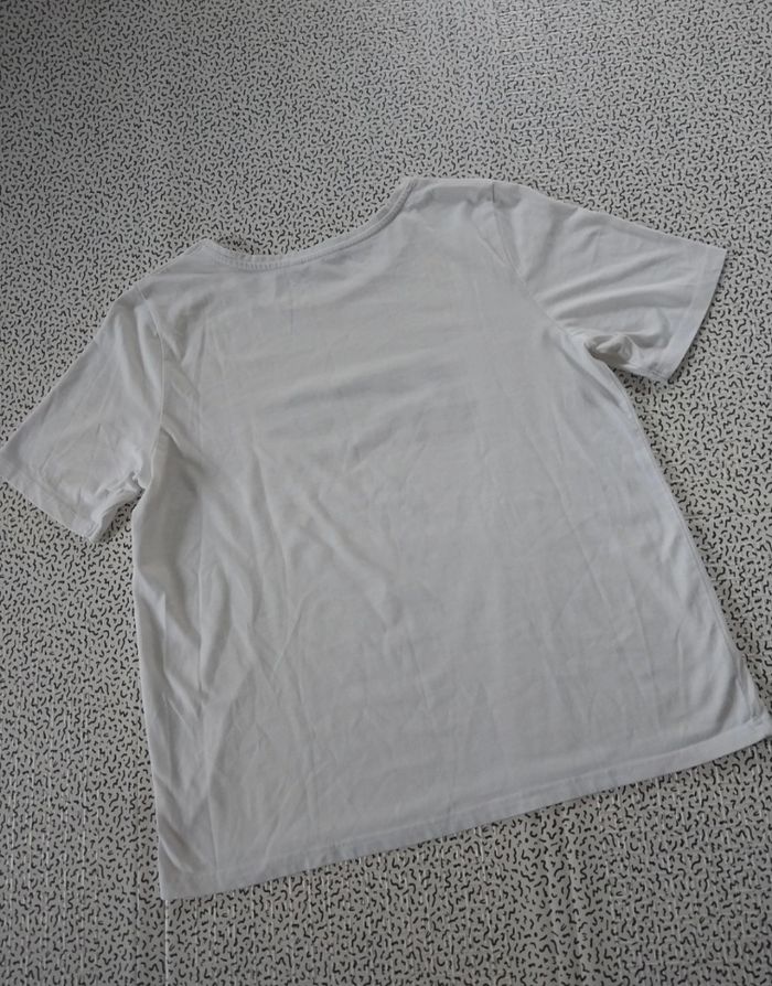 T-shirt blanc Camaïeu "LOVE" - photo numéro 4