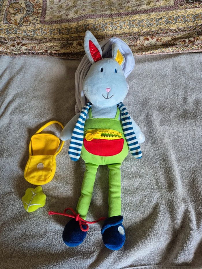 Lapin sensoriel multi-activités Oxybul - photo numéro 2