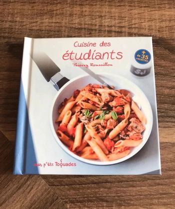 Livre la cuisine des étudiants