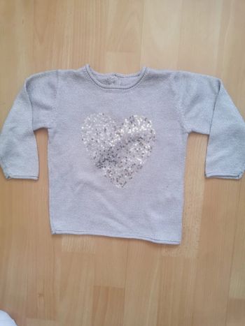 Pull léger bébé fille